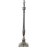 Canterbury Antique Silver Metal Table Lamp
