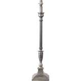 Canterbury Antique Silver Metal Table Lamp