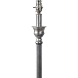 Canterbury Antique Silver Metal Table Lamp