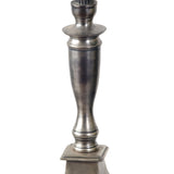 Canterbury Antique Silver Metal Table Lamp