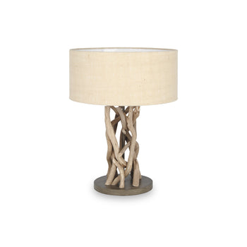 Derna Driftwood and Natural Jute Table Lamp