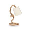 Martindale Rope and Jute Task Table Lamp from Roseland Furniture