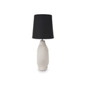 Ulla Monochrome Organic Ceramic Table Lamp