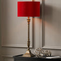 Canterbury Antique Brass Metal Table Lamp for living room