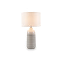 Venus Blue and Grey Ombre Ceramic Table Lamp from Roseland Furniture