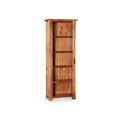Ladock Acacia Slim Bookcase from Roseland Furniture