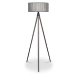 Rabanne Antique Wood Slat Tripod Floor Lamp from Roseland Furniture