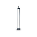 Langston Matt Black Metal Four Post Floor Lamp