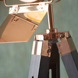Hereford Copper and Black Tripod Floor Lamp