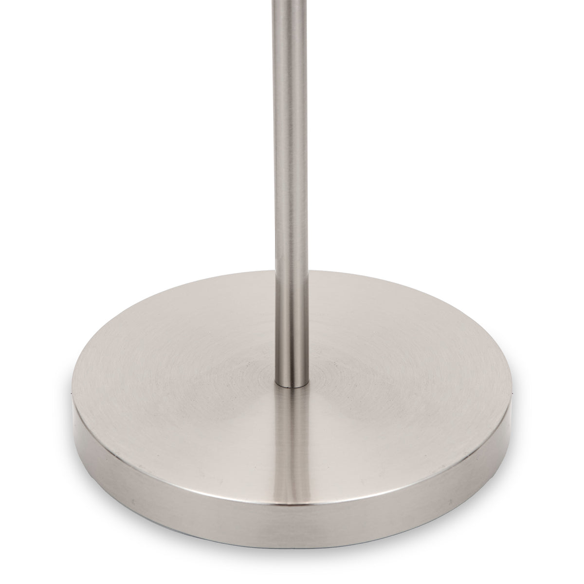 Aaron Brushed Chrome Metal Task Floor Lamp
