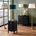 Canterbury Antique Brass Metal Floor Lamp for living room