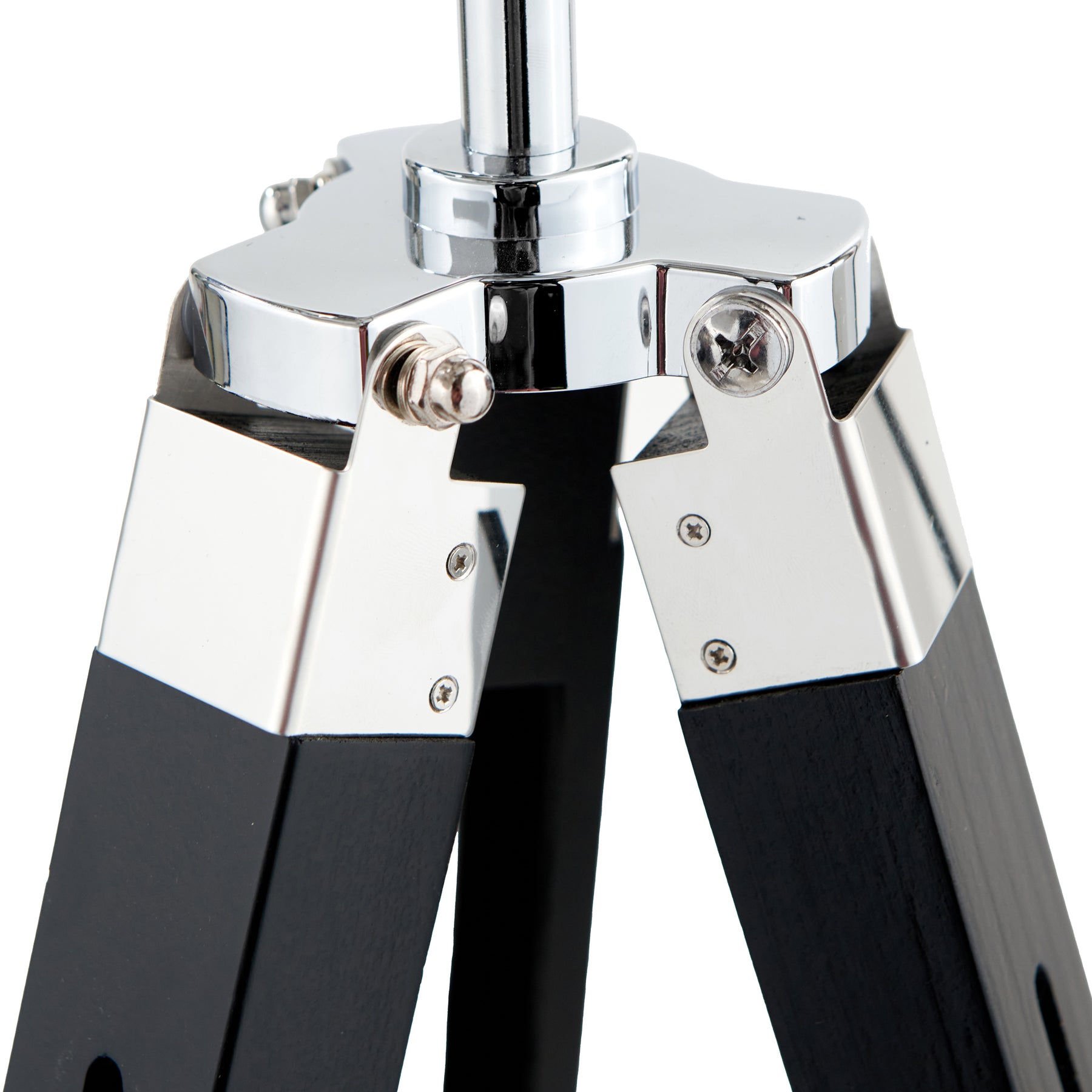 Hereford Silver and Black Tripod Floor Lamp