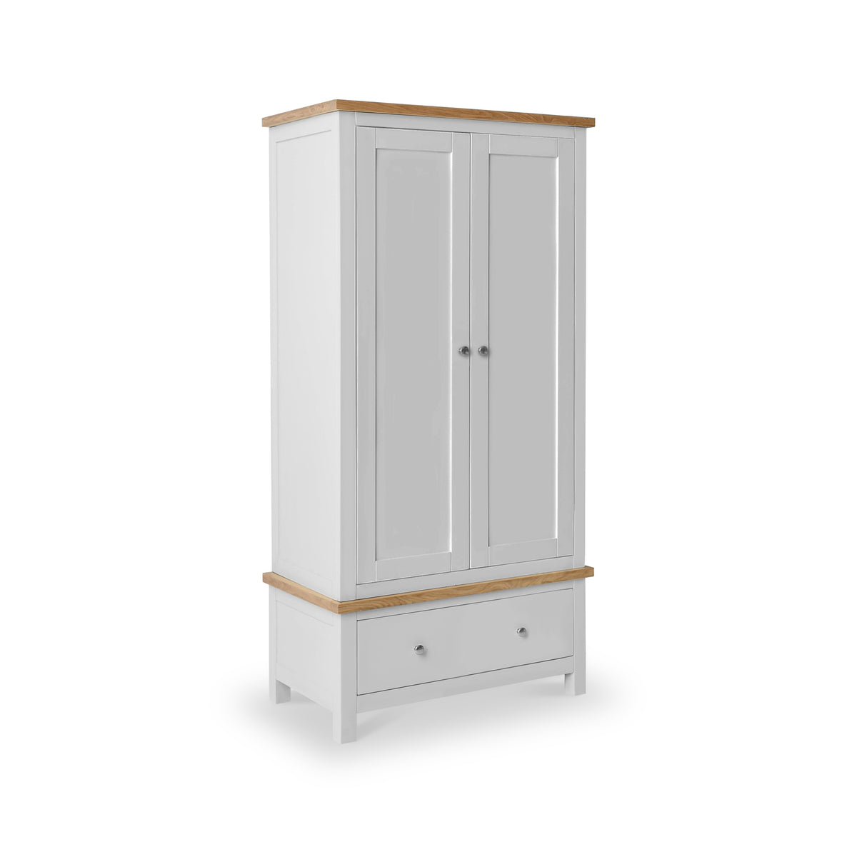Farrow Grey 2 Door Double Wardrobe