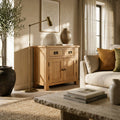 Surrey Oak Mini Sideboard from Roseland Furniture