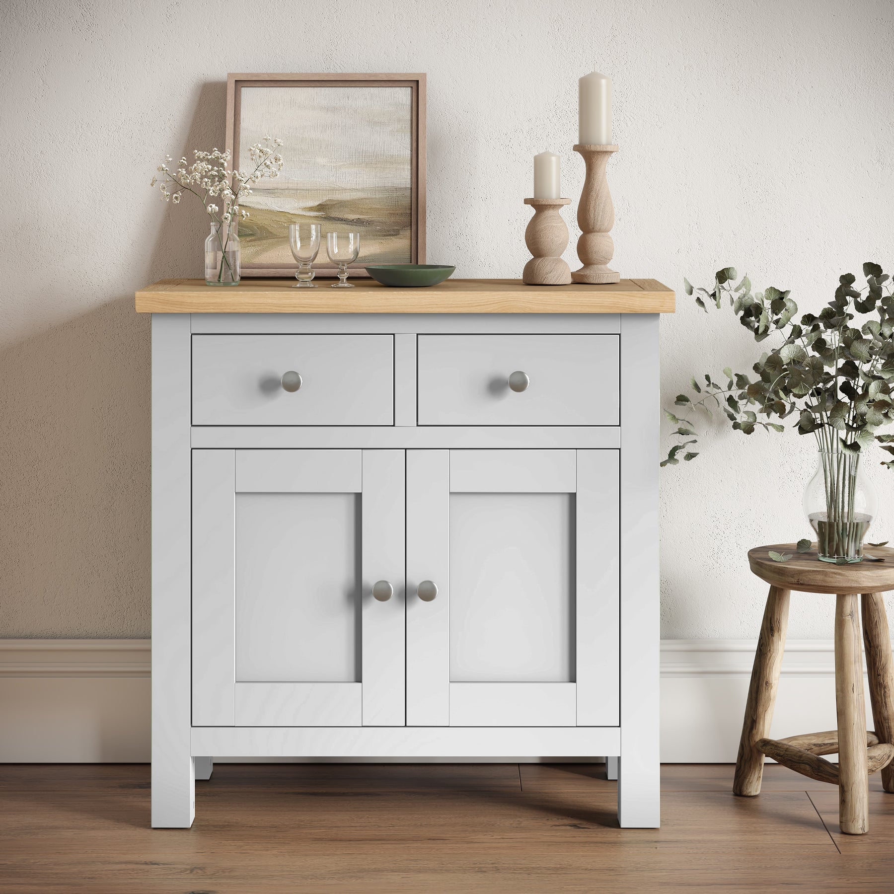 Farrow Grey Mini Sideboard from Roseland Furniture
