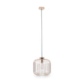 Dania French Gold Metal Wire Pendant from Roseland Furniture