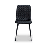 Brogan Faux Leather Quilted Back Dining Chair from Roseland Furniture