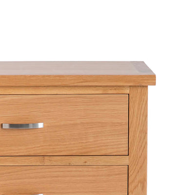 London Oak 3 Drawer Chest