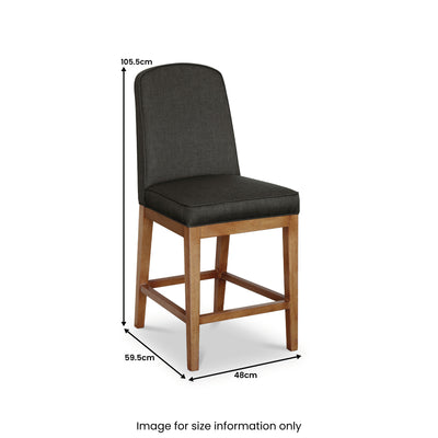 Jameson Upholstered Bar Chair