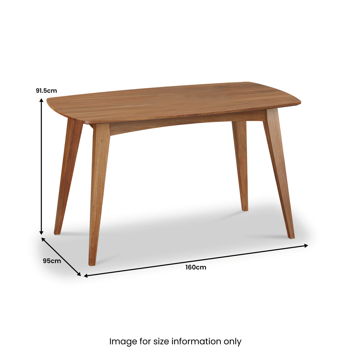 Jameson 160cm Bar Table from Roseland Furniture