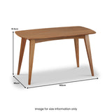 Jameson 160cm Bar Table from Roseland Furniture