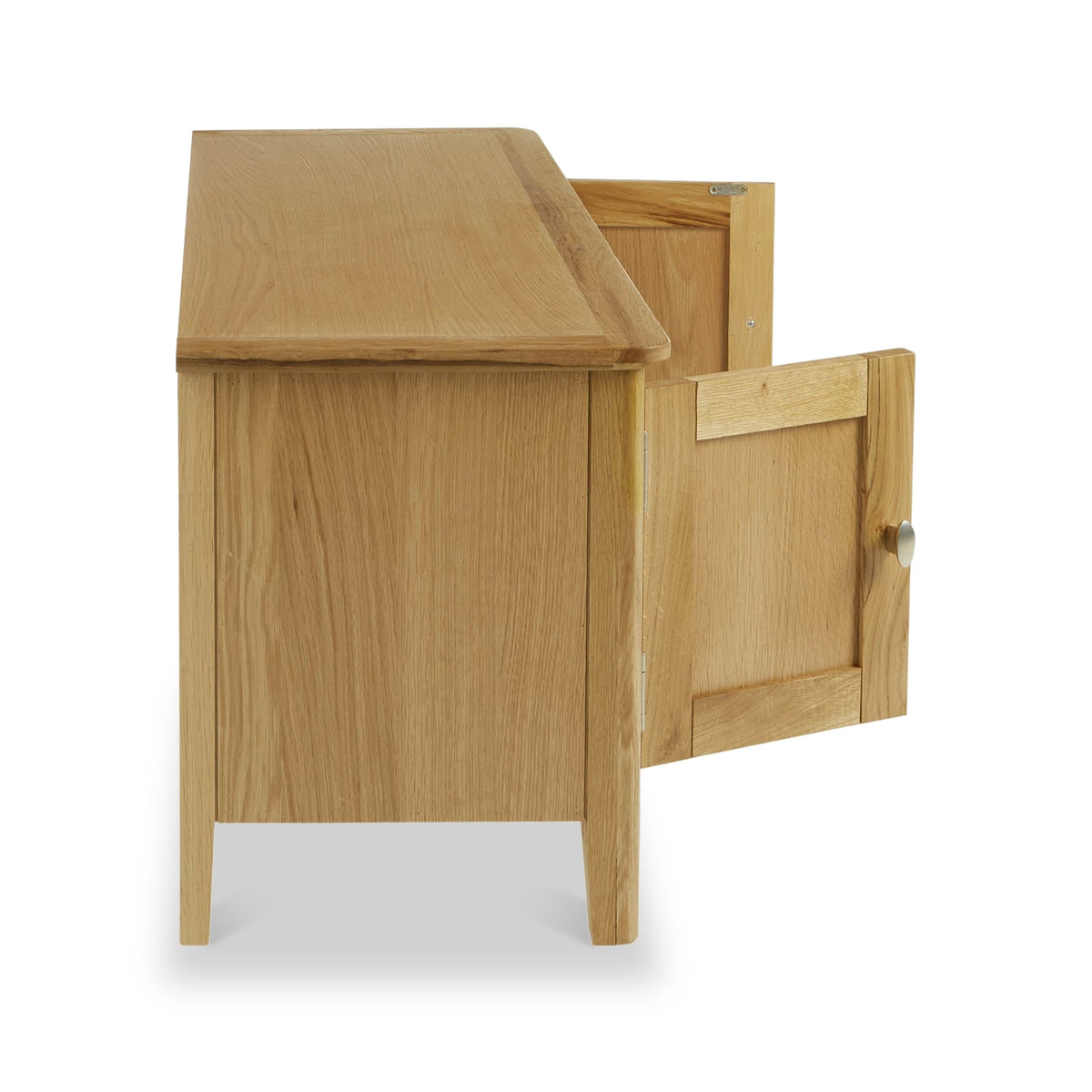 Alba Oak Large 120cm TV Stand from Roseland Furniture