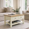 Farrow Cream Coffee Table from Roseland Furniture