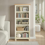Farrow Cream Narrow Bookcase from Roseland Furniture