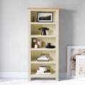 Farrow Cream Narrow Bookcase from Roseland Furniture