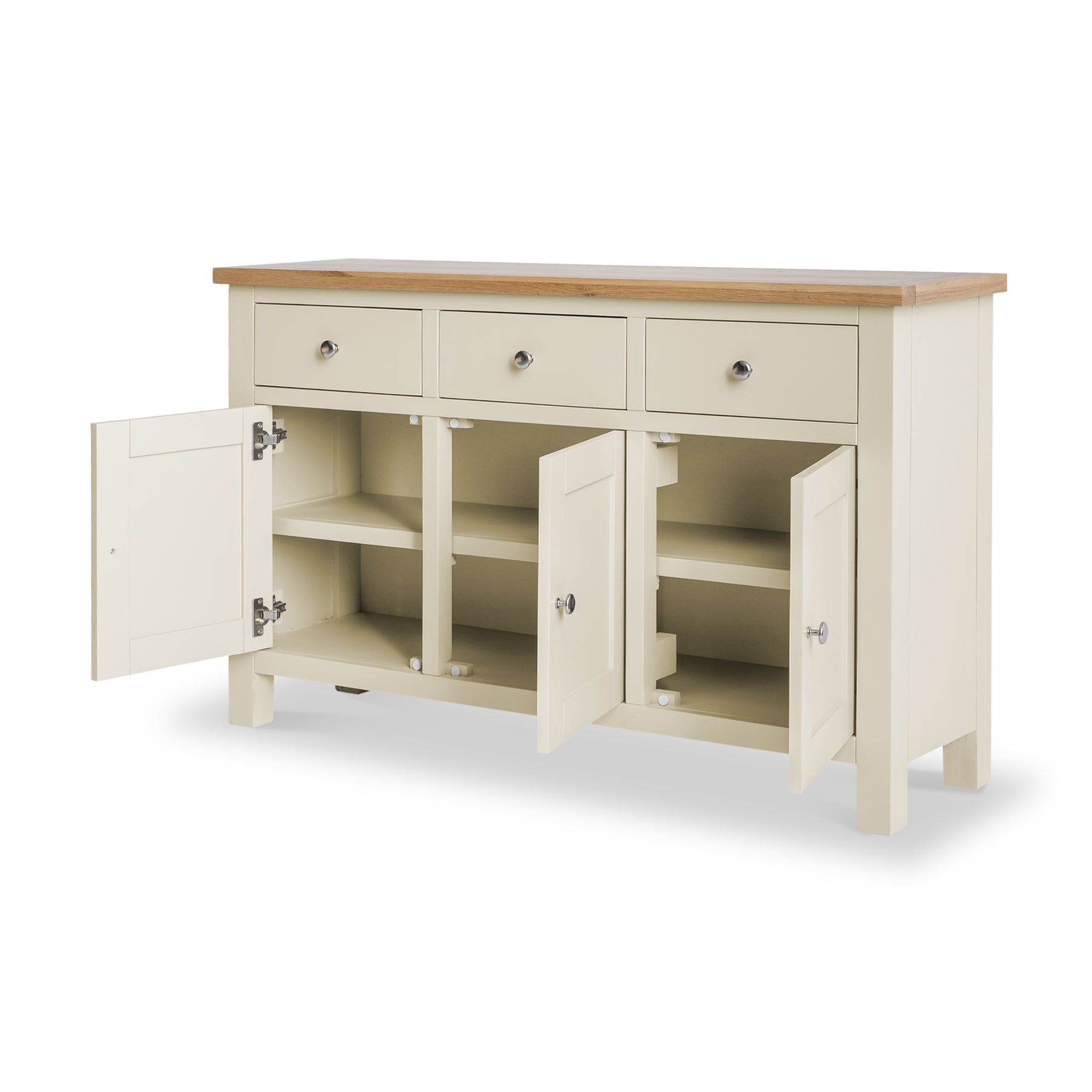 Farrow Cream Large Sideboard Cabinet by Roseland Furniture