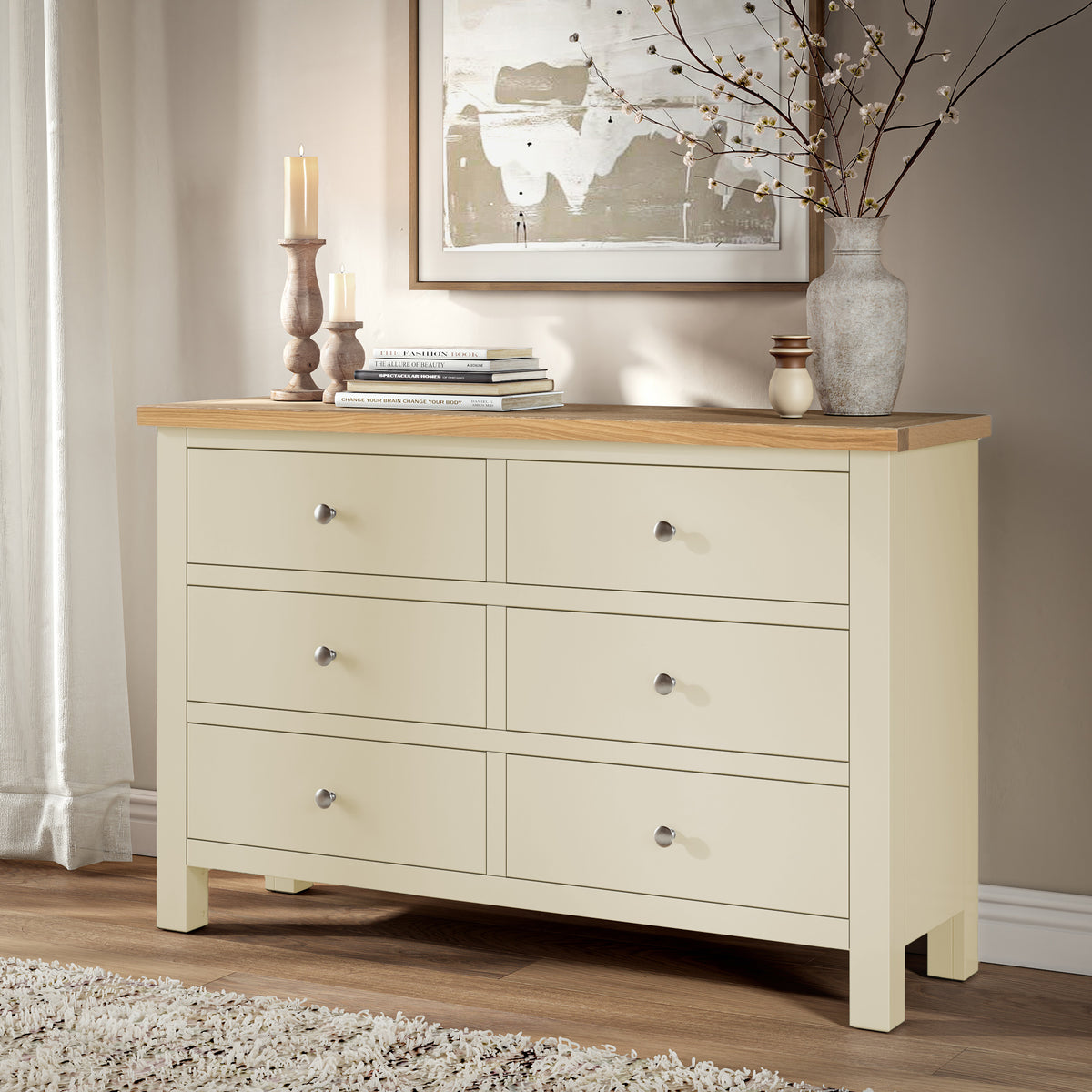 Farrow 6 Drawer Bedroom Chest from Roseland Furniture