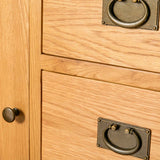 Surrey Oak 3 Drawer Sideboard