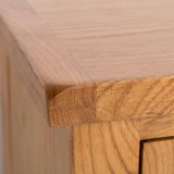 Surrey Oak 3 Drawer Sideboard