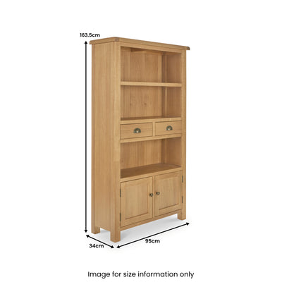 Radnor Oak Bookcase