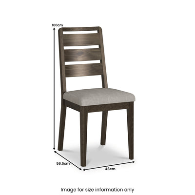 Norburn Oak Ladder Back Dining Chair