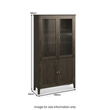 Norburn Oak Display Cabinet from Roseland Furniture