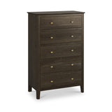 Norburn Oak 5 Drawer Chest from Roseland Furniture