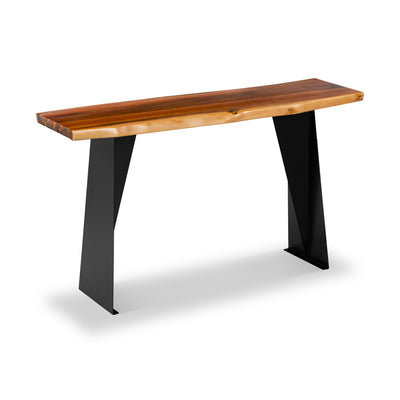 Enise Acacia Console Table
