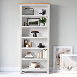 Farrow White Large Bookcase for living room