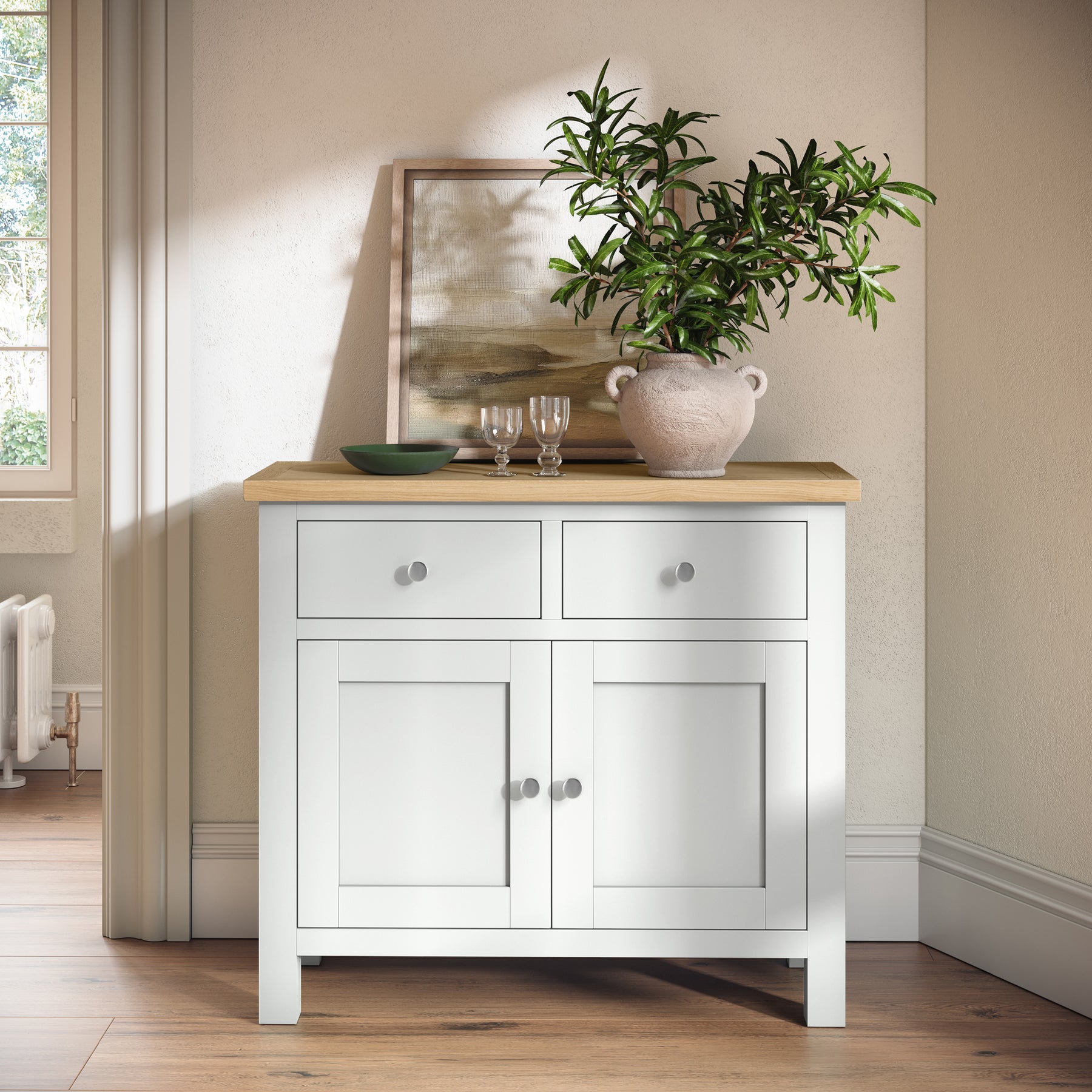 Farrow 2 Door Small Sideboard from Roseland Furniture