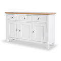 Farrow White Large Sideboard Cabinet by Roseland Furniture