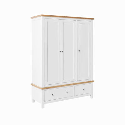 Farrow Triple Wardrobe with Drawers