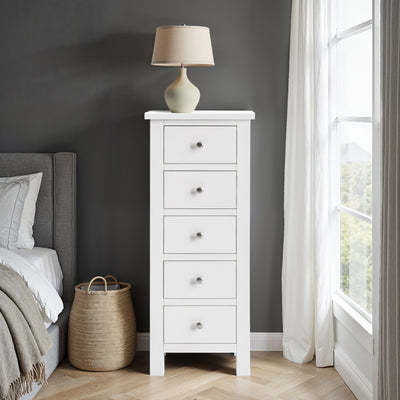 Cornish 5 Drawer Tallboy