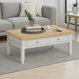 Lundy Grey Large Coffee Table by Roseland Furniture