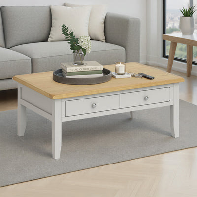 Lundy Grey Large Coffee Table