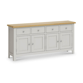Lundy Grey 4 Door Extra Large Sideboard