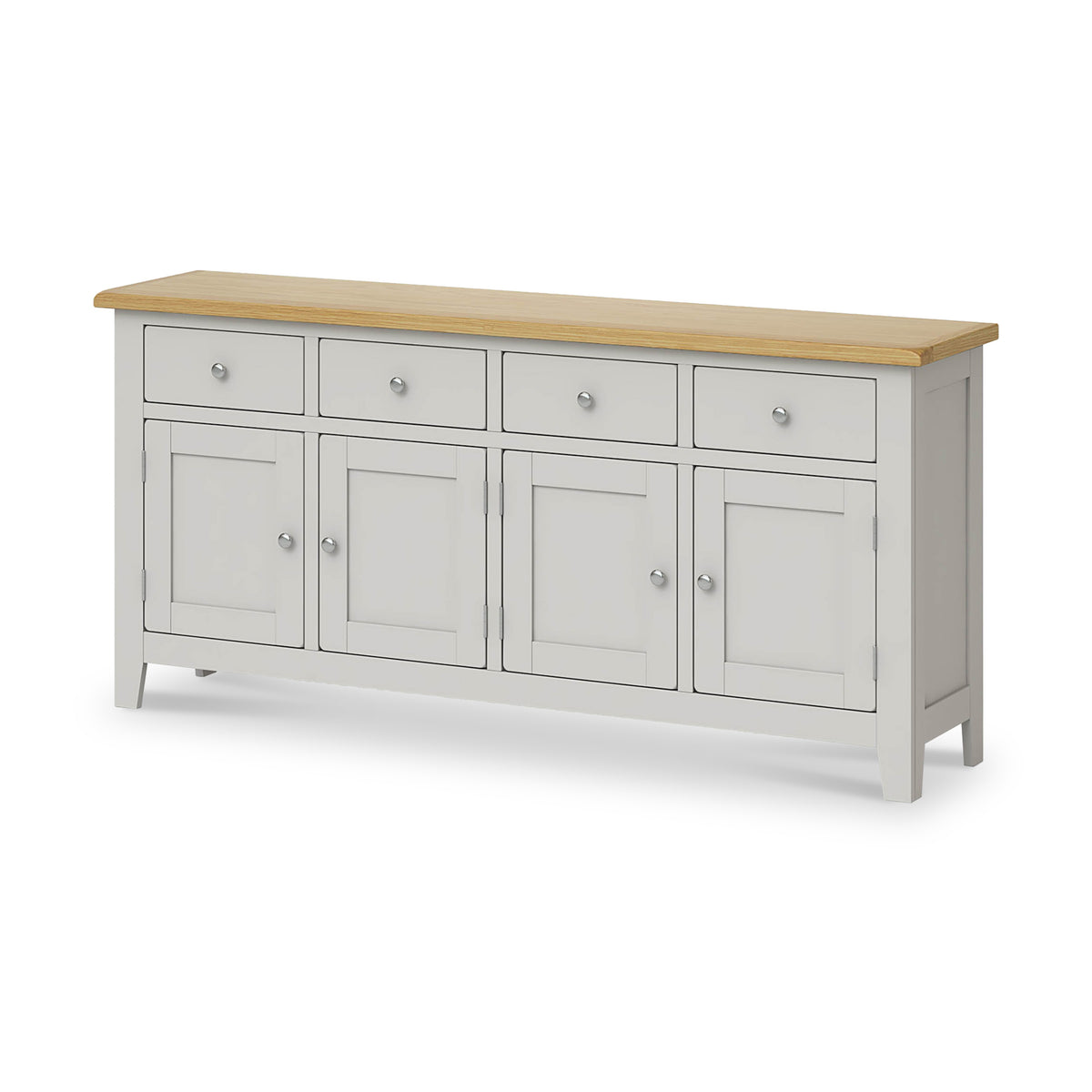 Lundy Grey Extra Large Sideboard from Roseland Furniture