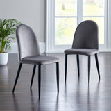 Erika Velvet Dining Chair Set of 4
