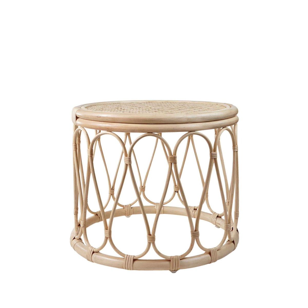 Azaki Rattan Side Table from Roseland Furniture
