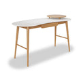 Sara 1 Drawer Oak Desk from Roseland Furniture